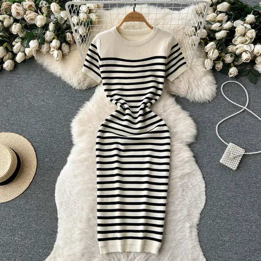 The Striped Sweetheart Dress