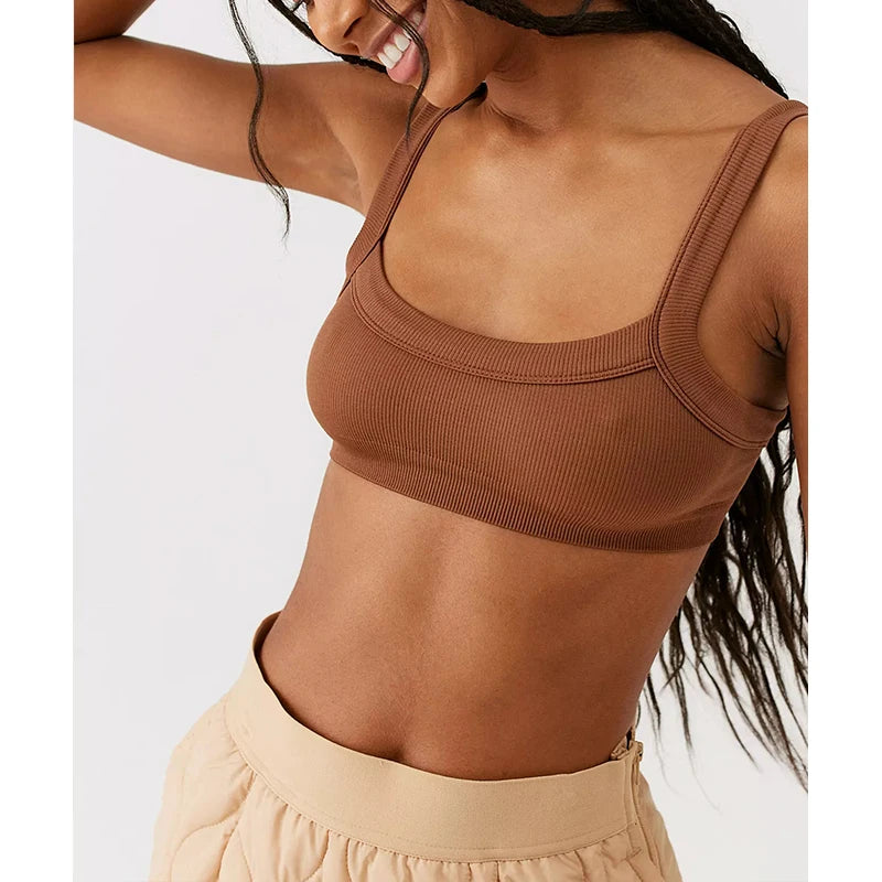 The Cotton Cutout Bralette