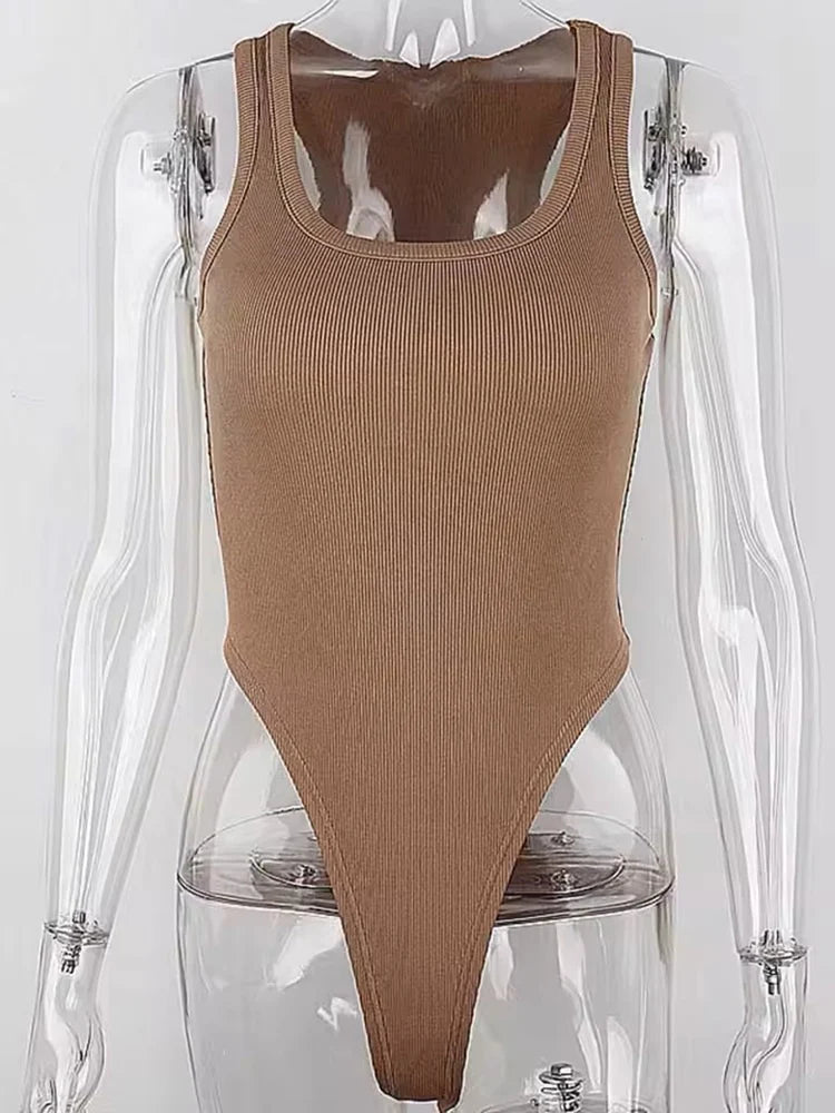 Ribbed Tank Bodysuit