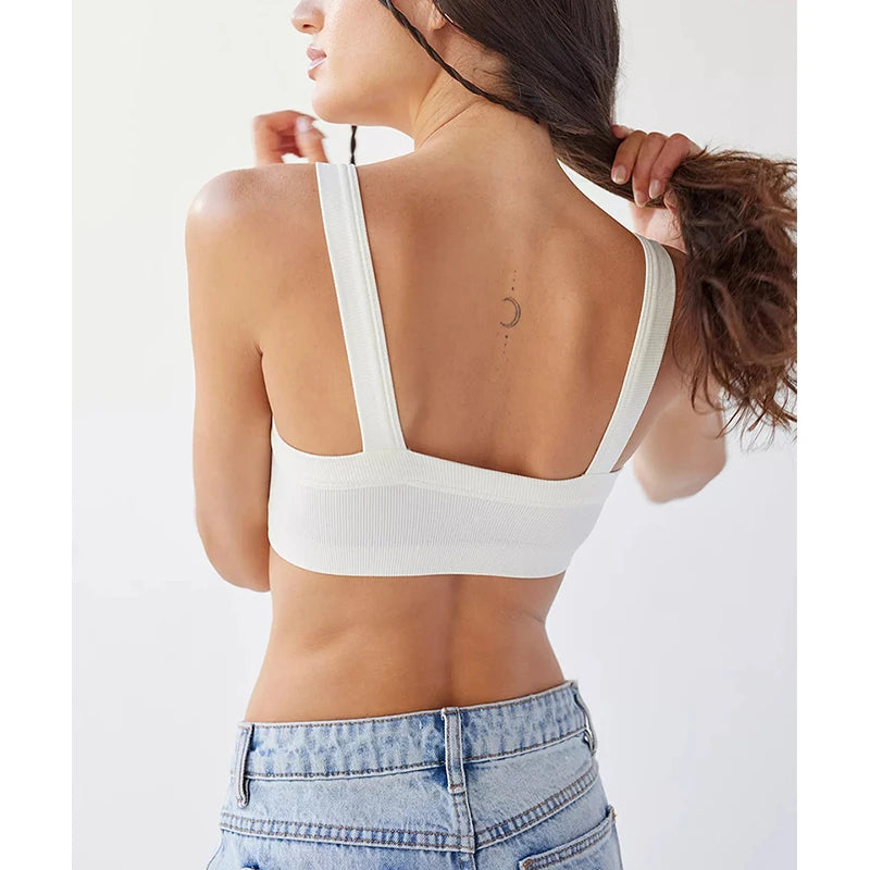 The Cotton Cutout Bralette