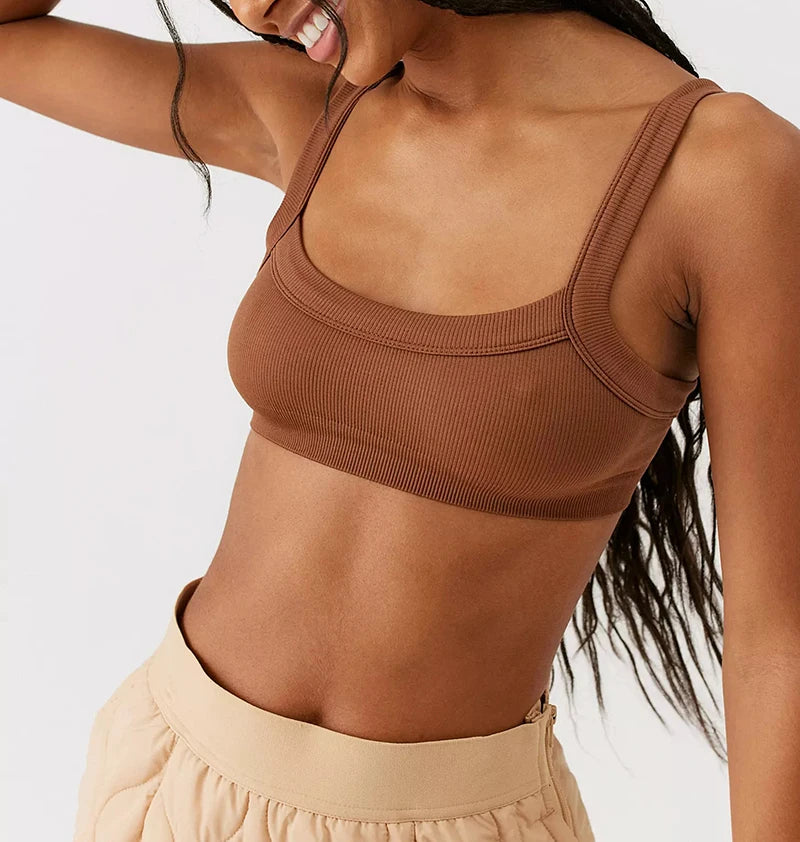 The Cotton Cutout Bralette