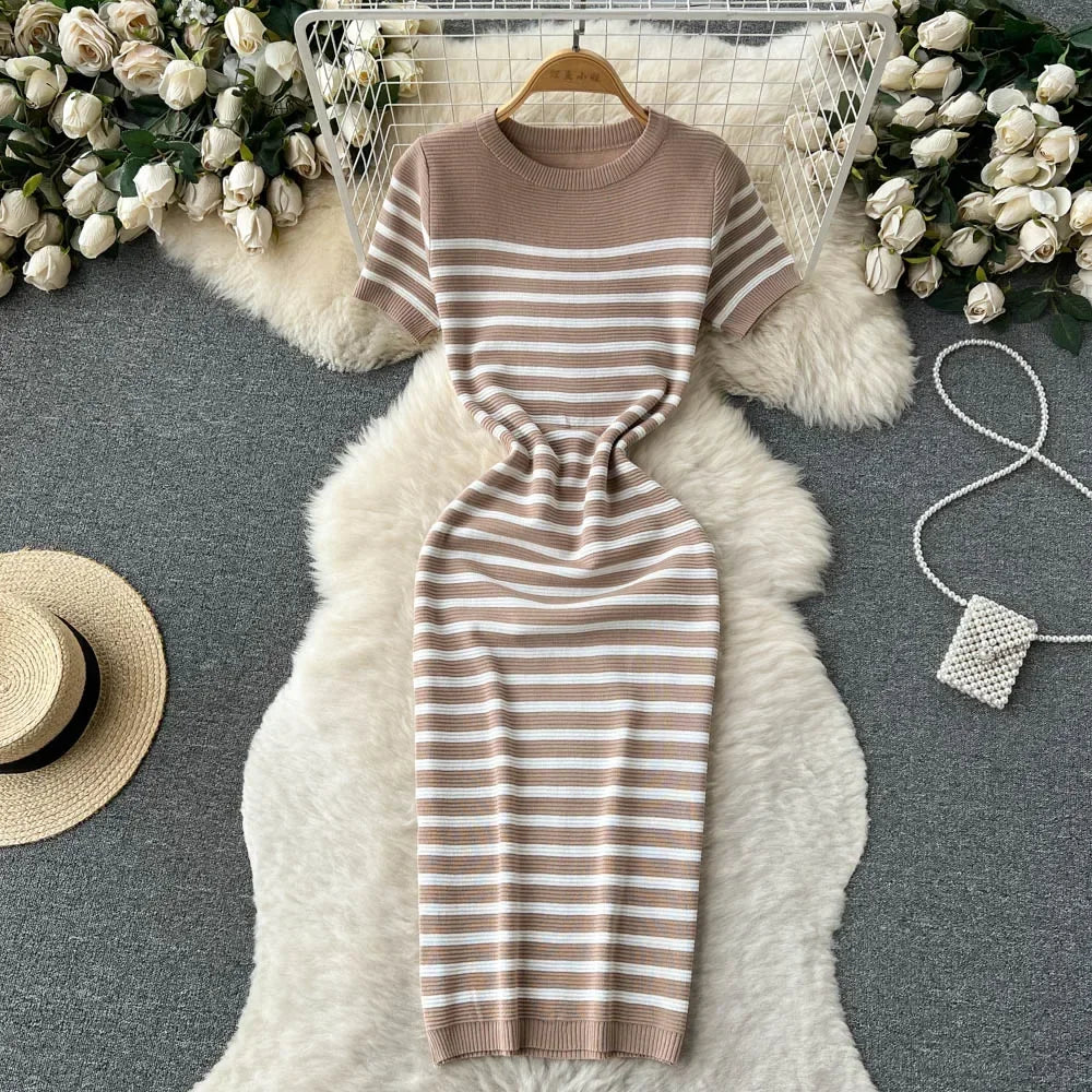 The Striped Sweetheart Dress