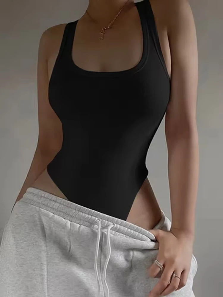 Ribbed Tank Bodysuit