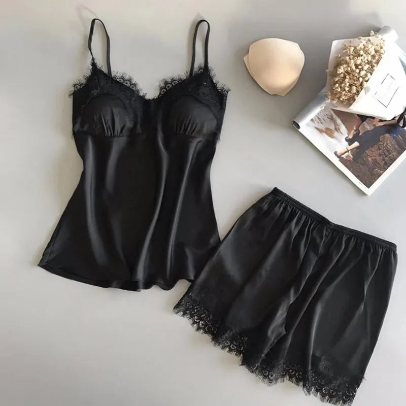 The Dream On Satin Sleep Set