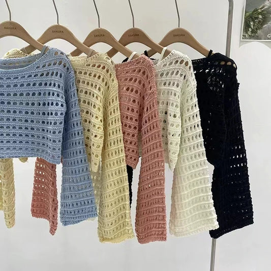 The Cozy Knit Crop Jumper