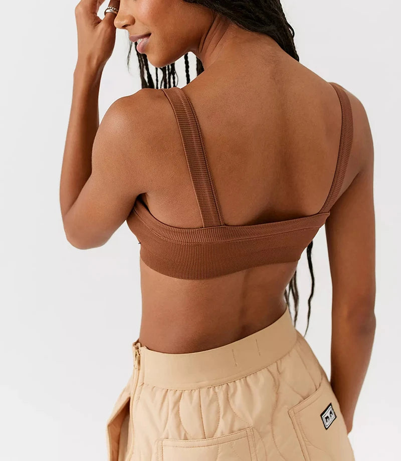The Cotton Cutout Bralette