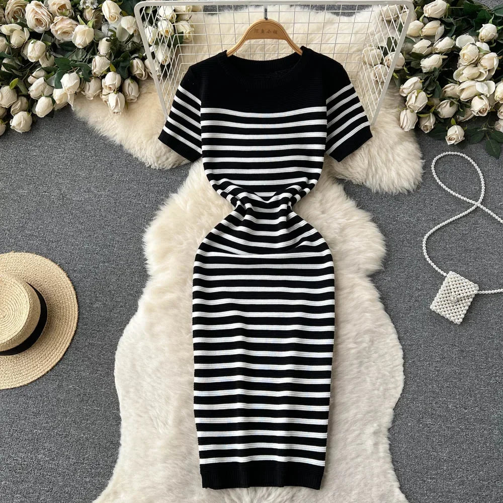 The Striped Sweetheart Dress